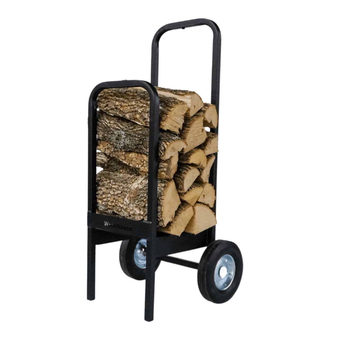 Heavy-Duty Steel Firewood Cart - 300 Lb Capacity option3