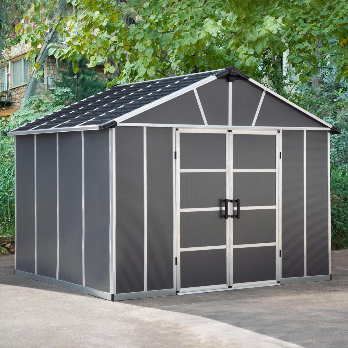 Heavy Duty Yukon Sunlit Garden & Utility Shed 11' X 9'