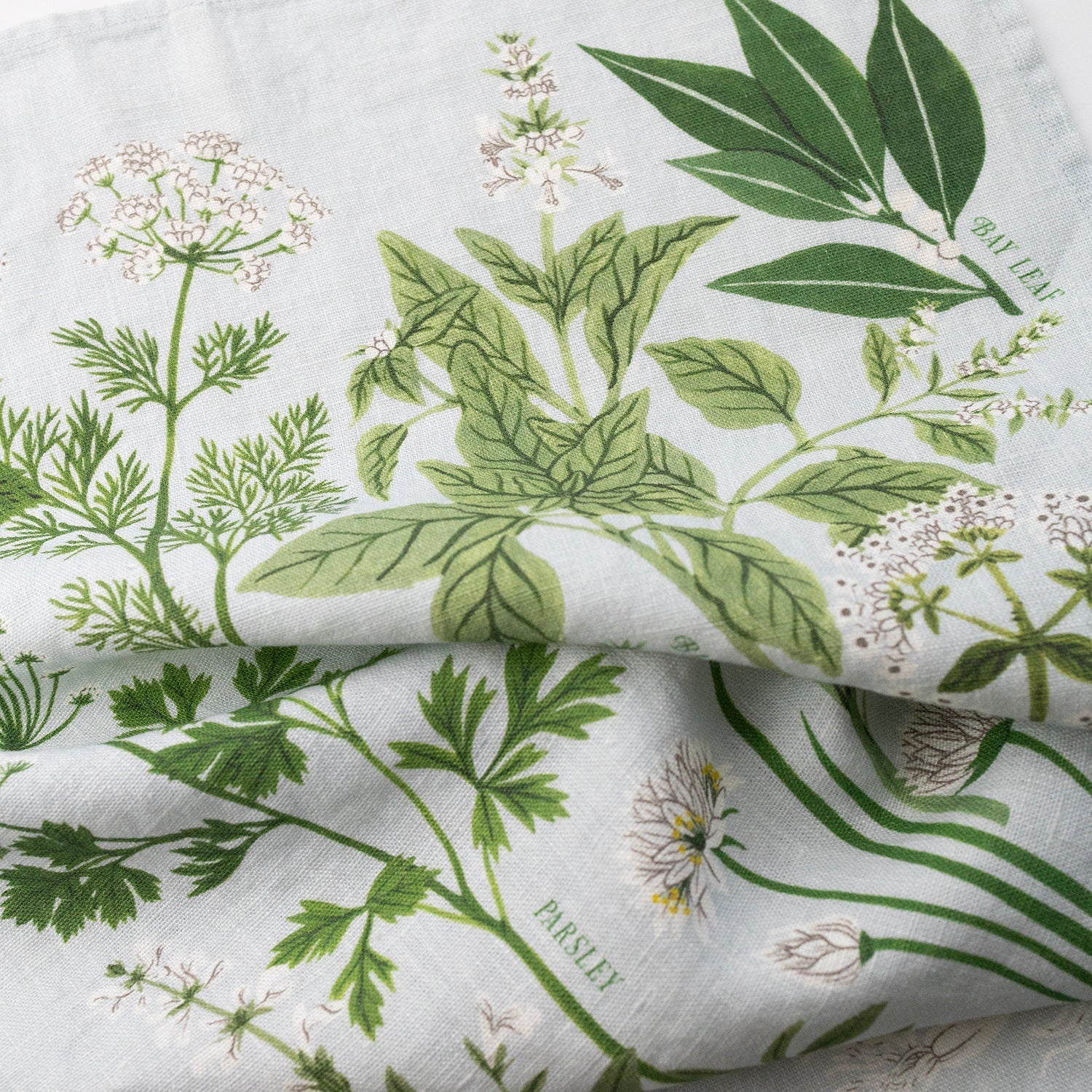 Herb Garden Tea Towel - 100% Linen Dishcloth option3