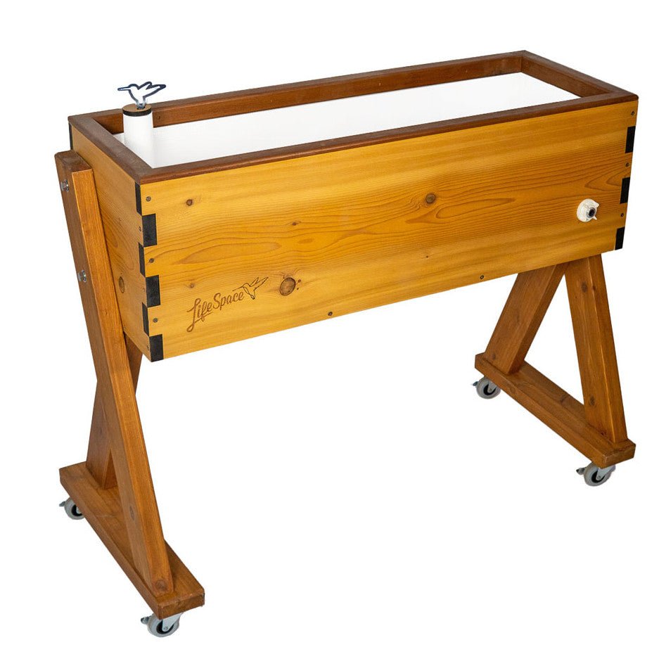 HighRise Self-Watering Elevated Cedar Planter Coastal None