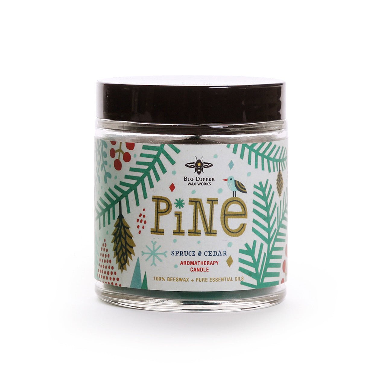 Holiday Aromatherapy Beeswax Candles in Jar Spice