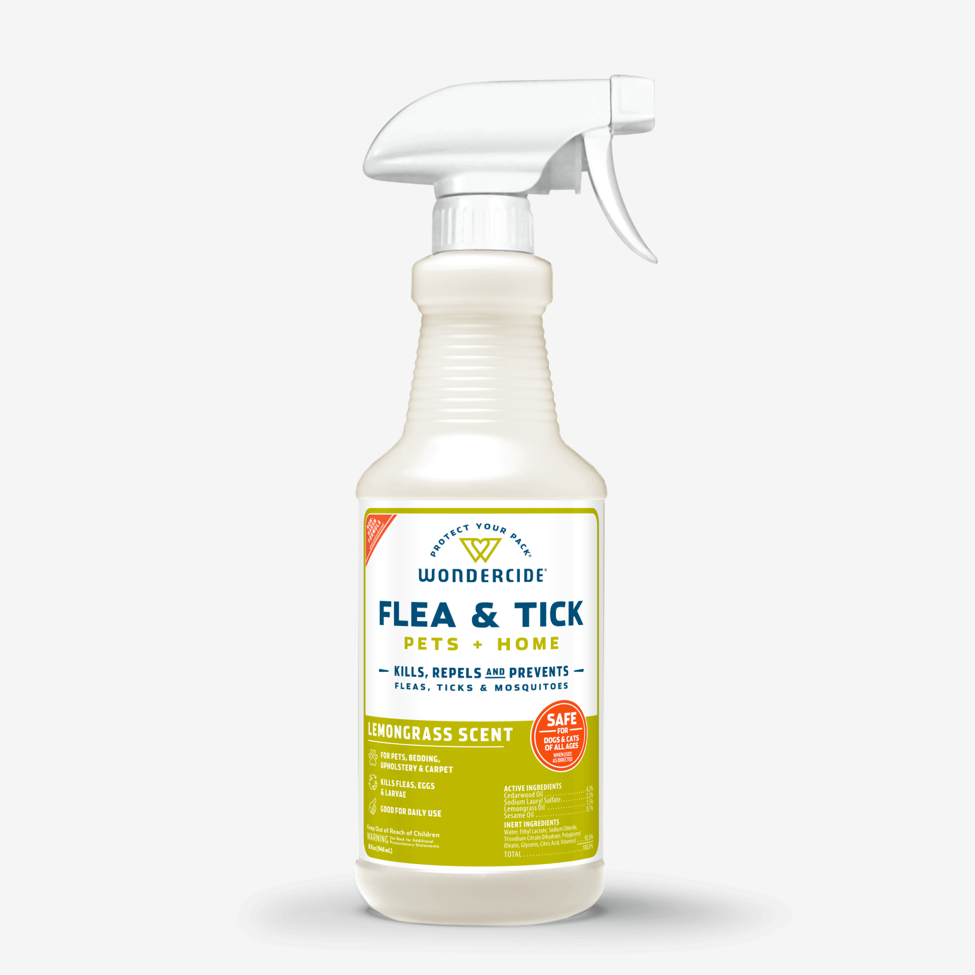 Home and Pet Flea & Tick Spray Lemongrass 4oz