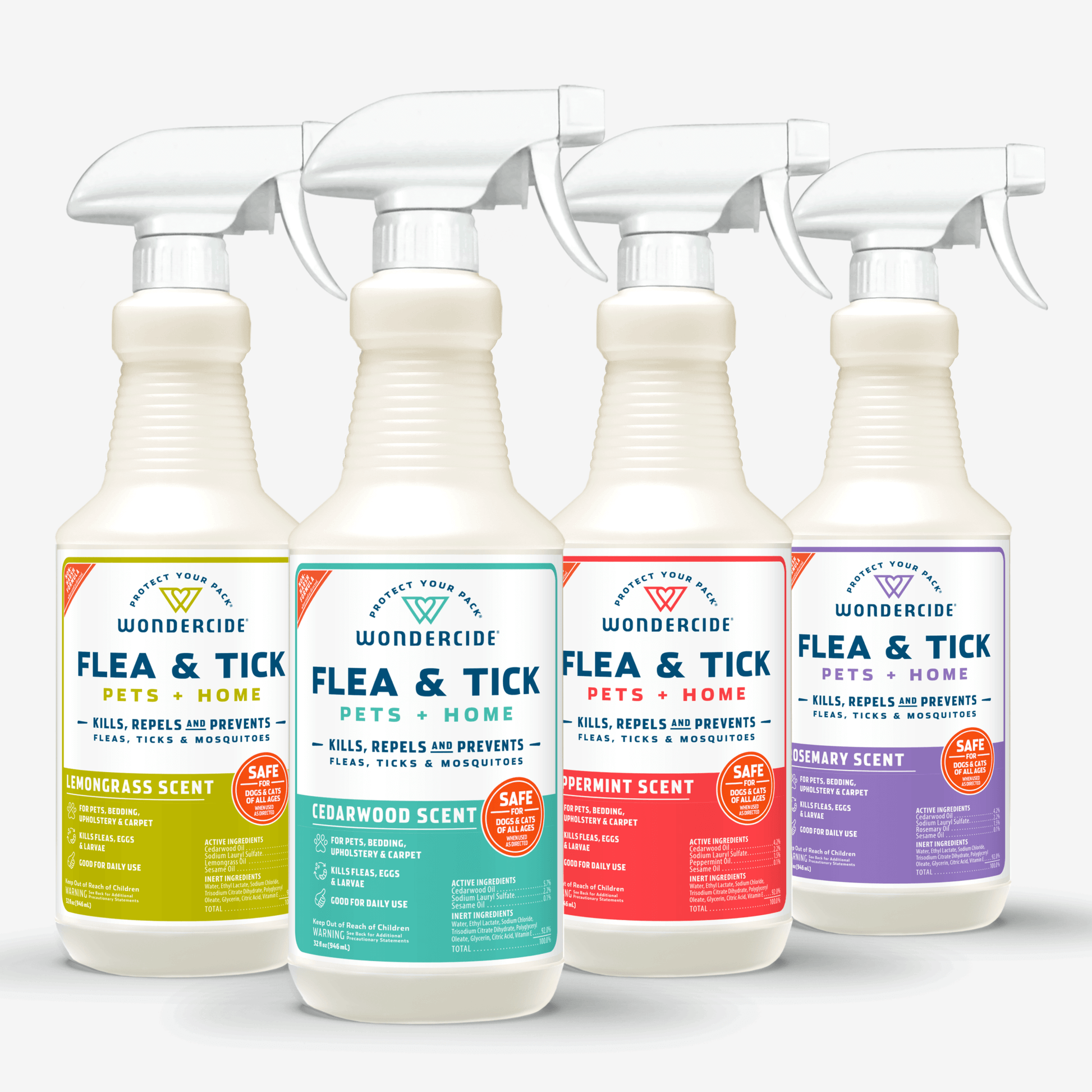 Home and Pet Flea & Tick Spray Lemongrass 4oz