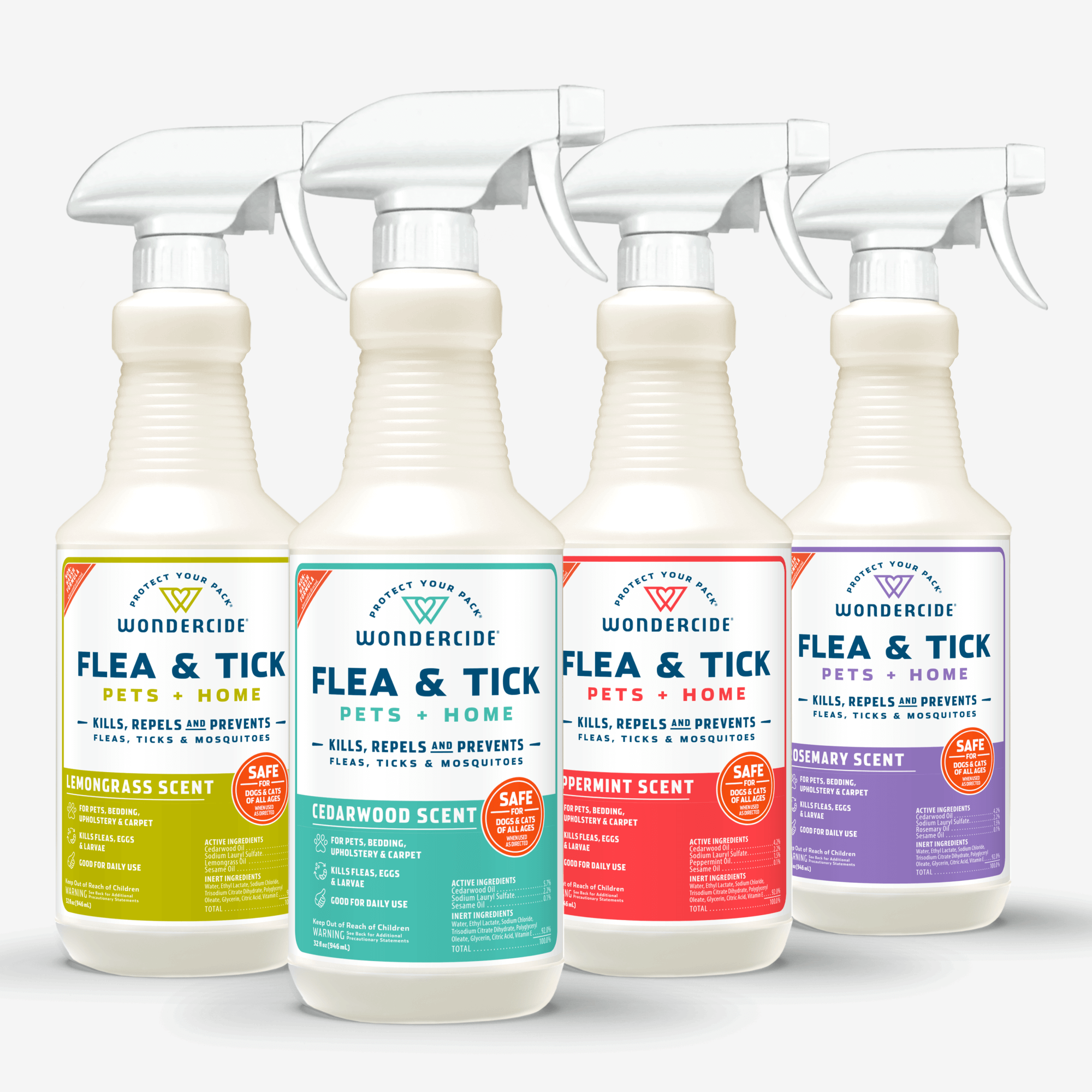 Home and Pet Flea & Tick Spray Lemongrass 4oz
