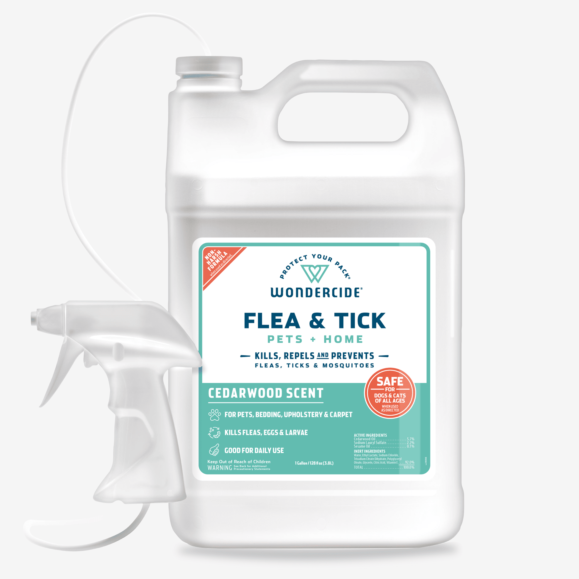 Home and Pet Flea & Tick Spray Lemongrass 4oz