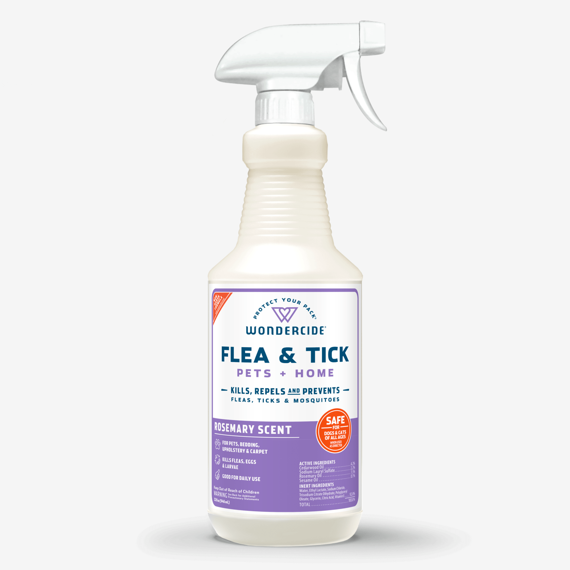 Home and Pet Flea & Tick Spray Lemongrass 4oz