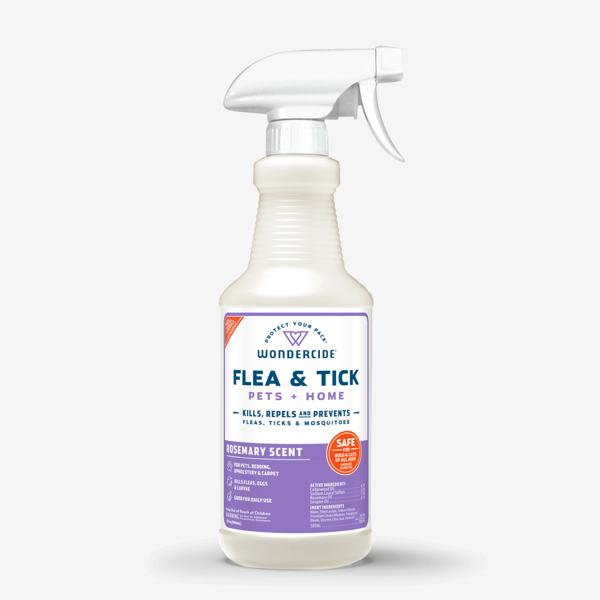 Home and Pet Flea & Tick Spray Lemongrass 4oz