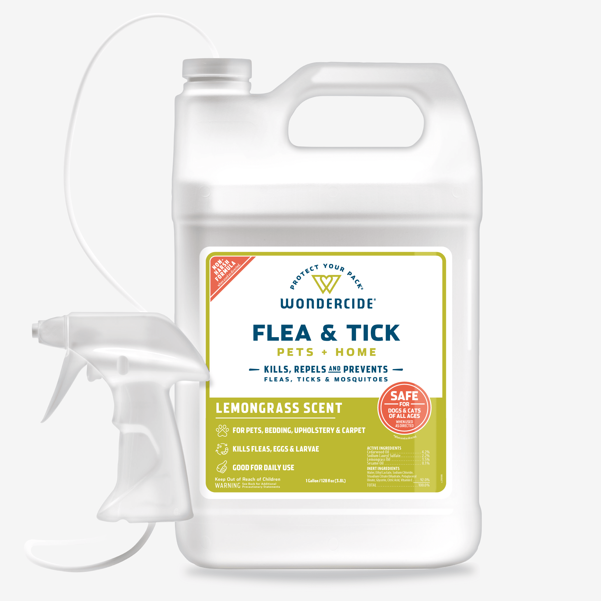 Home and Pet Flea & Tick Spray Lemongrass 4oz