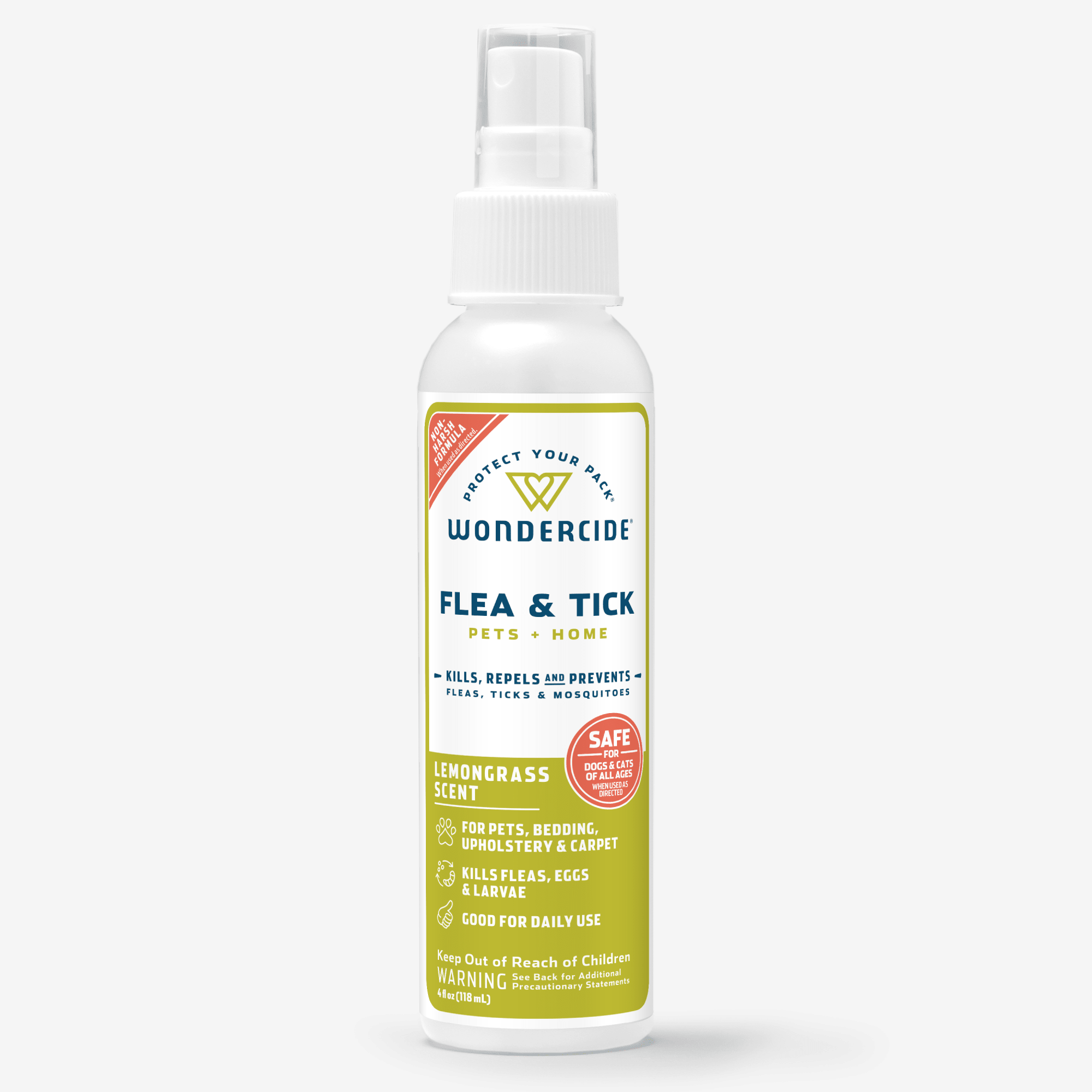 Home and Pet Flea & Tick Spray Lemongrass 4oz