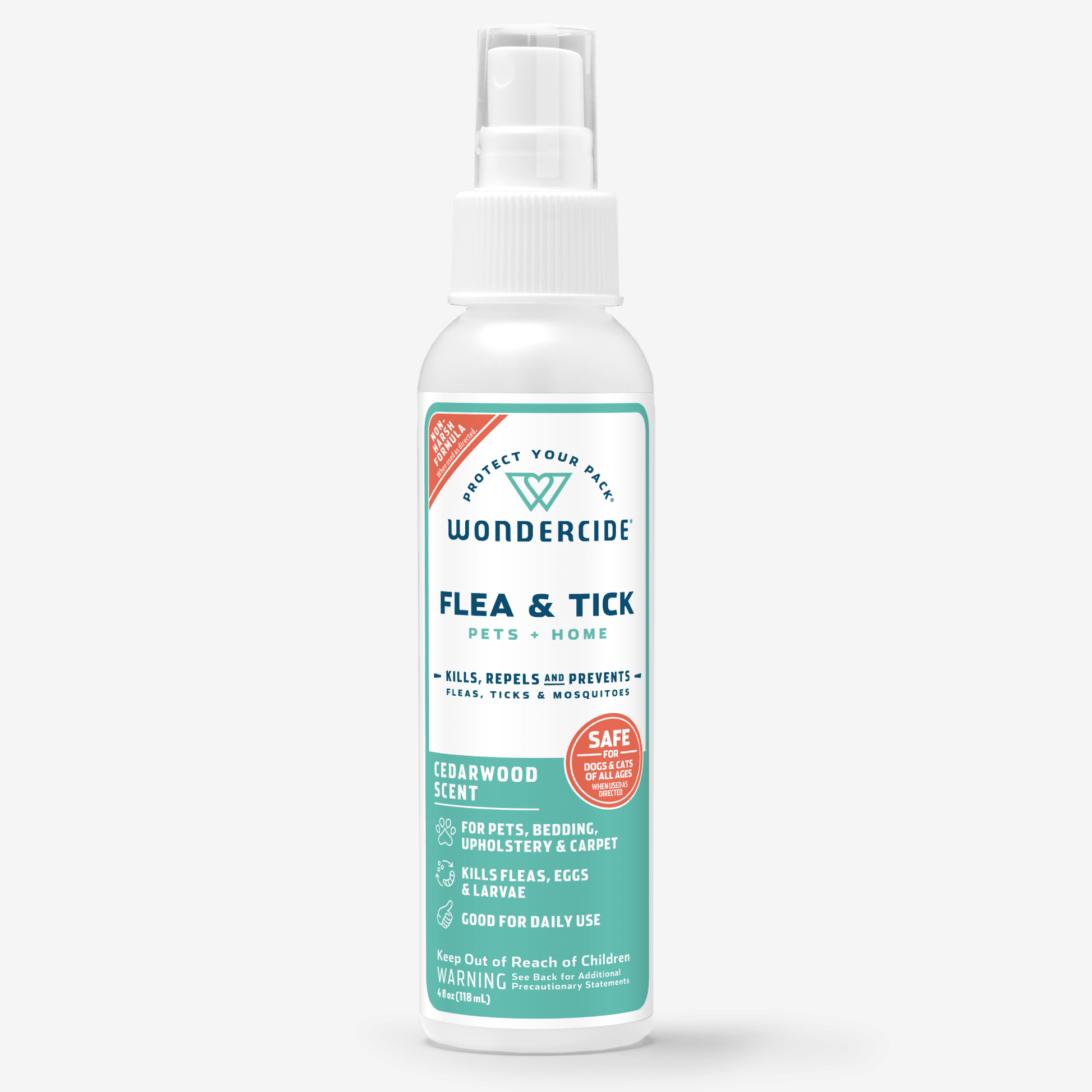 Home and Pet Flea & Tick Spray Lemongrass 4oz