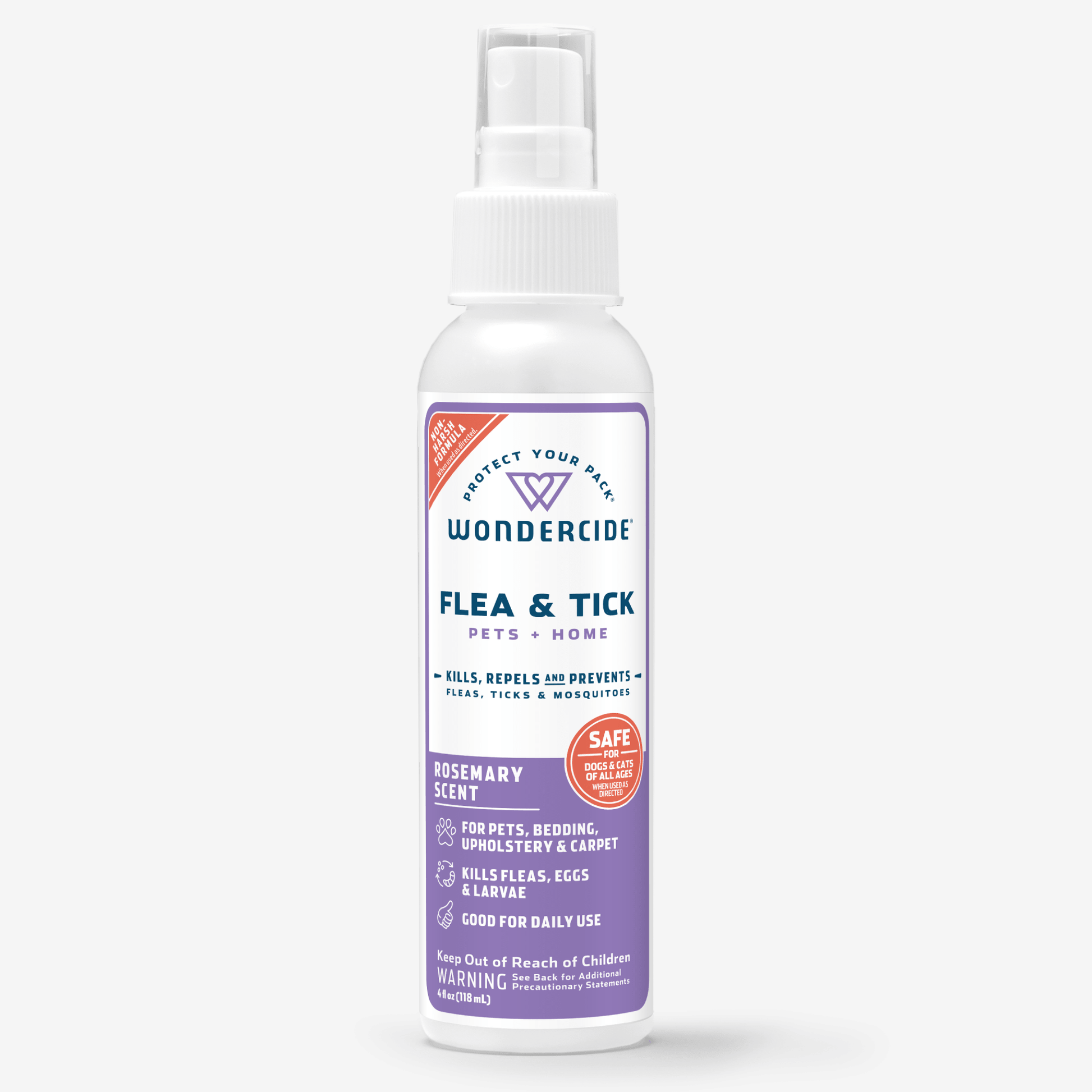 Home and Pet Flea & Tick Spray Lemongrass 4oz