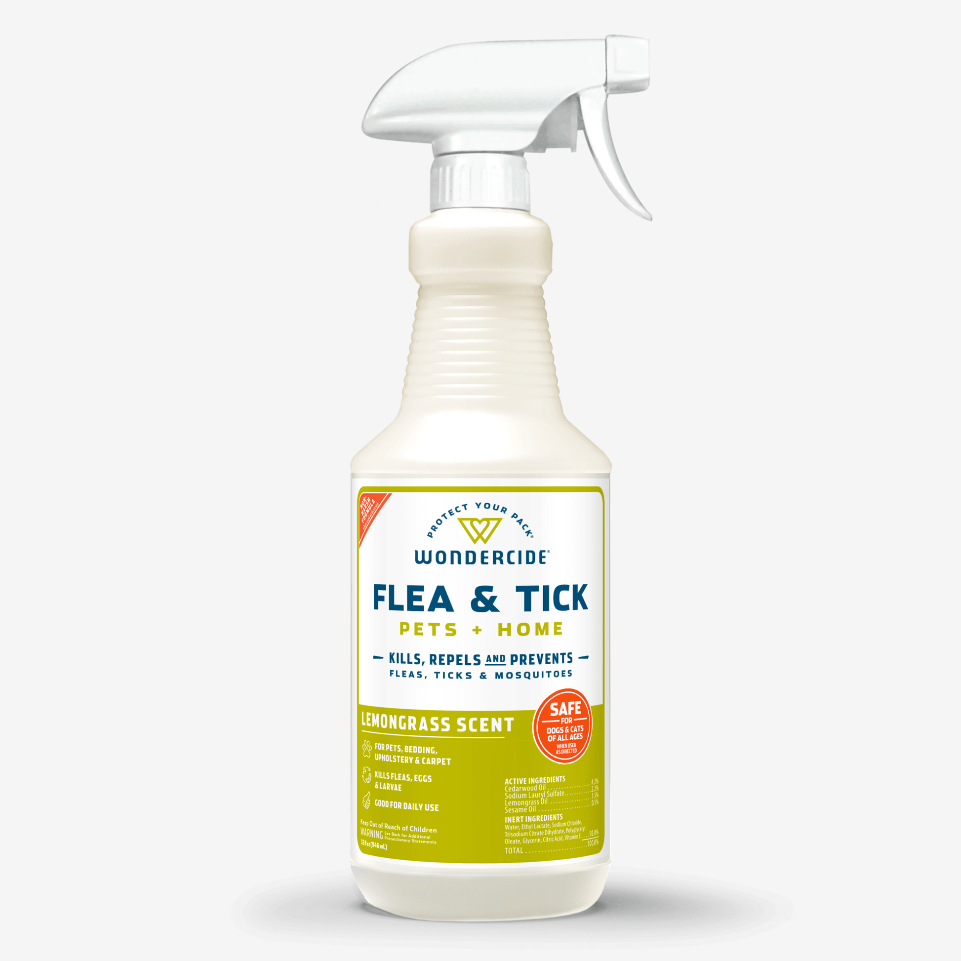 Home and Pet Flea & Tick Spray Lemongrass 4oz