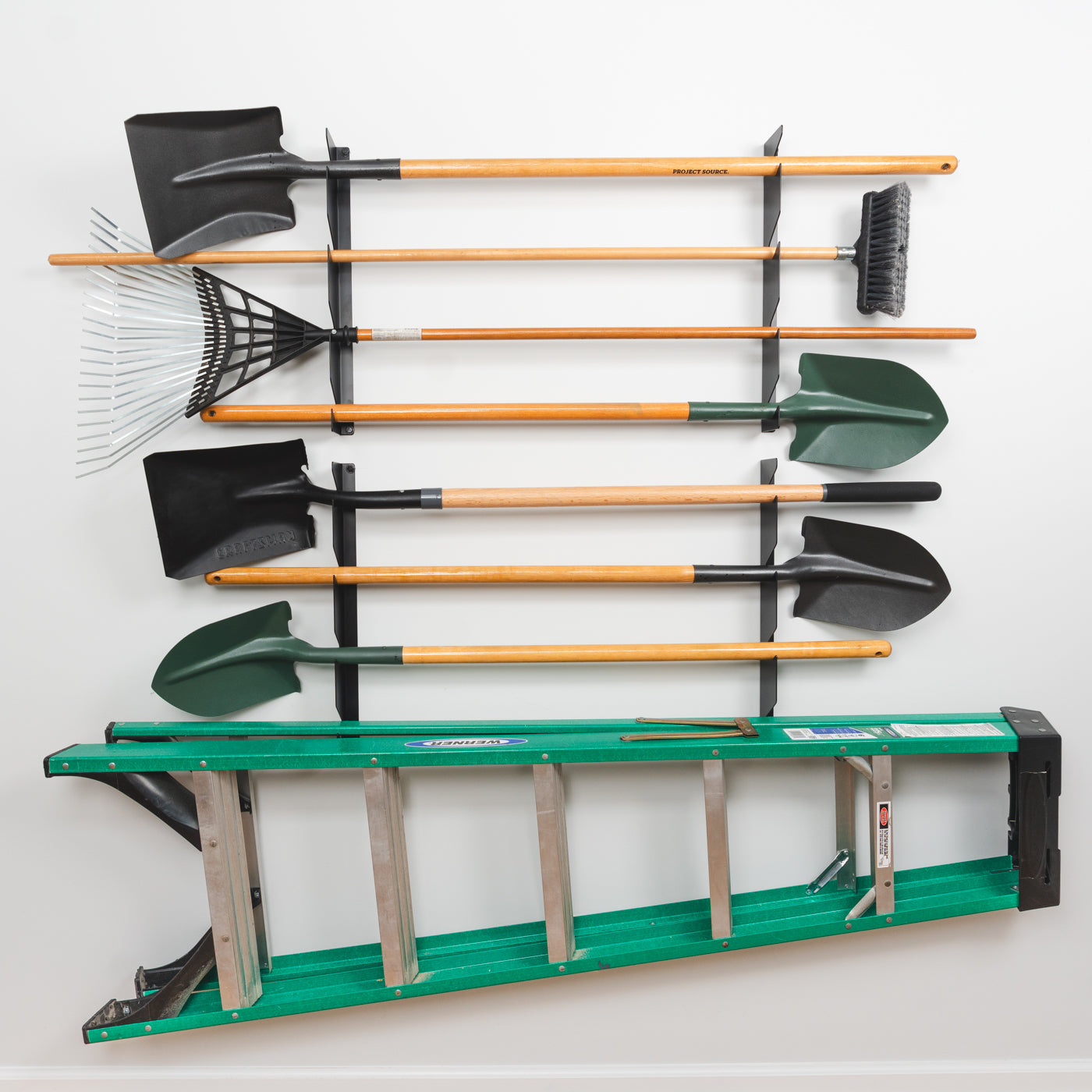 Horizontal 8-Level Bedford Shed Tool Organizer