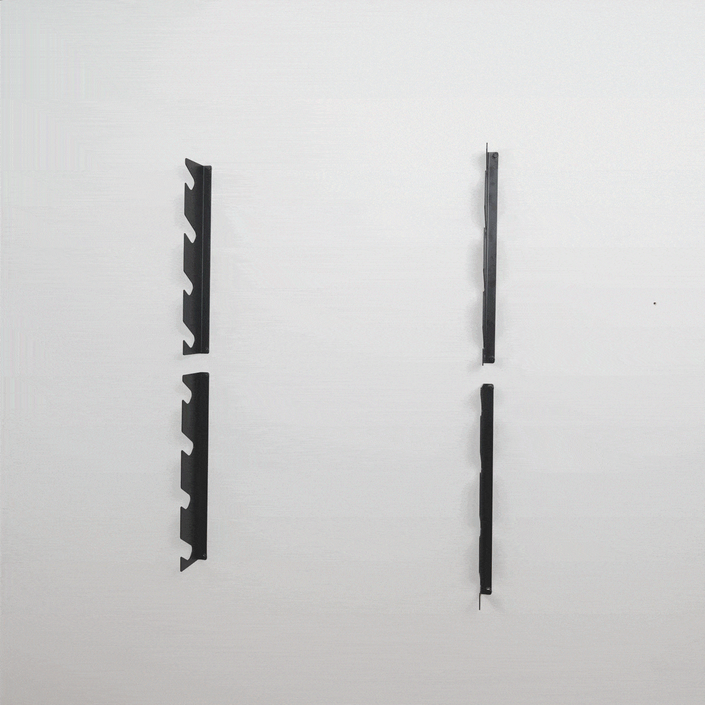 Horizontal 4-Level Bedford Shed Tool Organizer