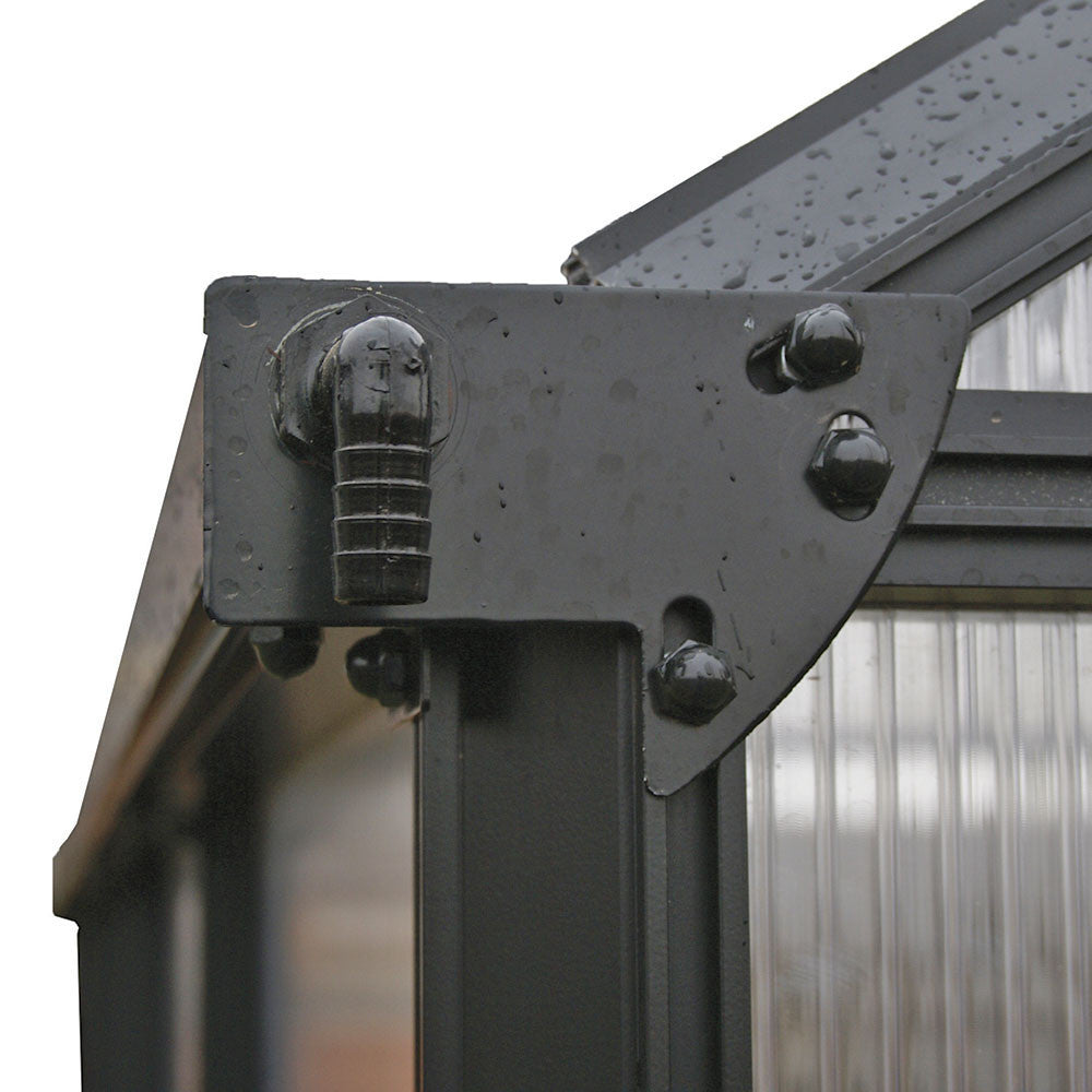 Integrated rain gutter system