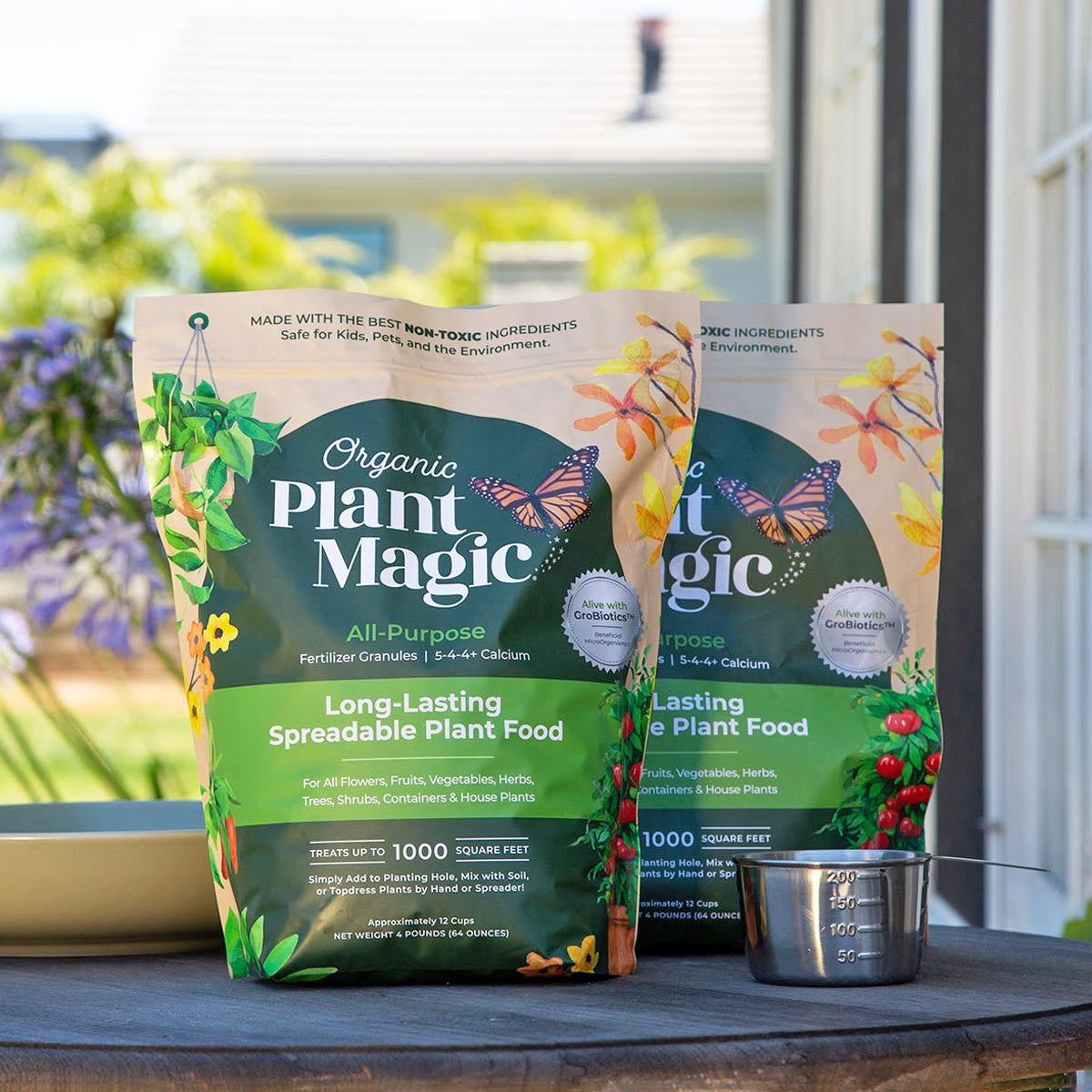 Long-Lasting, All-Purpose Granulated Plant Food 5-4-4