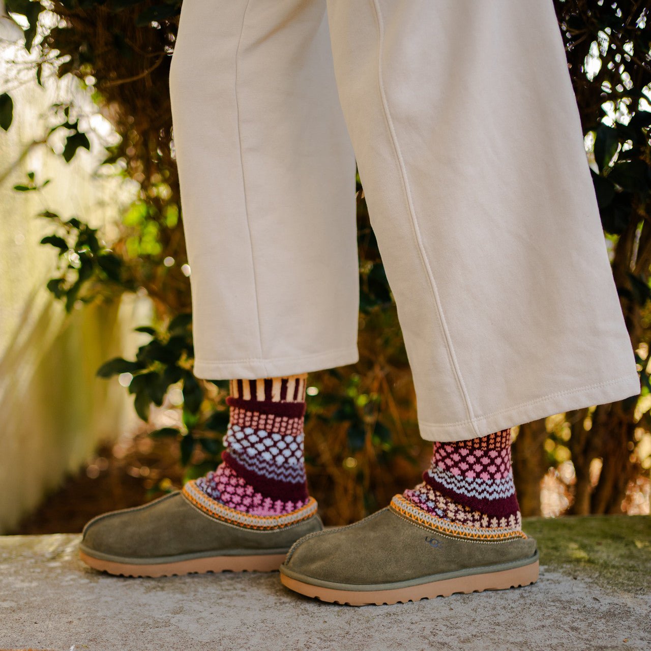Larkspur Recycled Cotton Socks Small