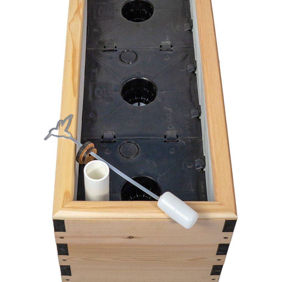 LowRider Self-Watering Cedar Planter Raw Cedar None option3