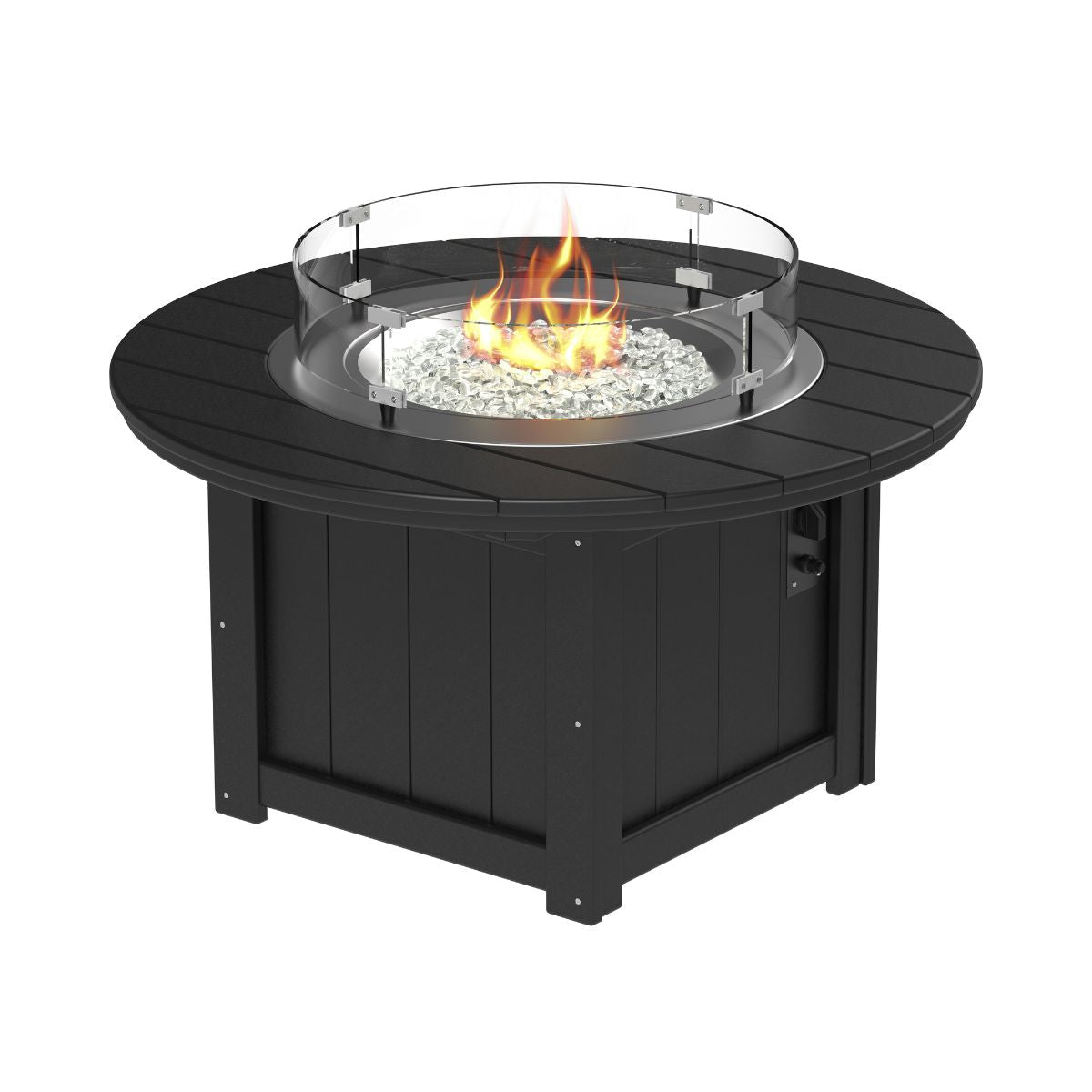 Lumin Classic Fire Pit - 46" Round black