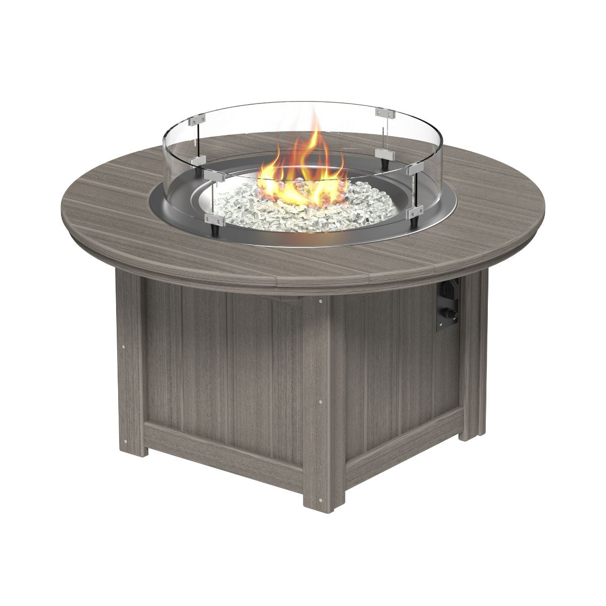 Lumin Classic Fire Pit - 46" Round coastal-gray