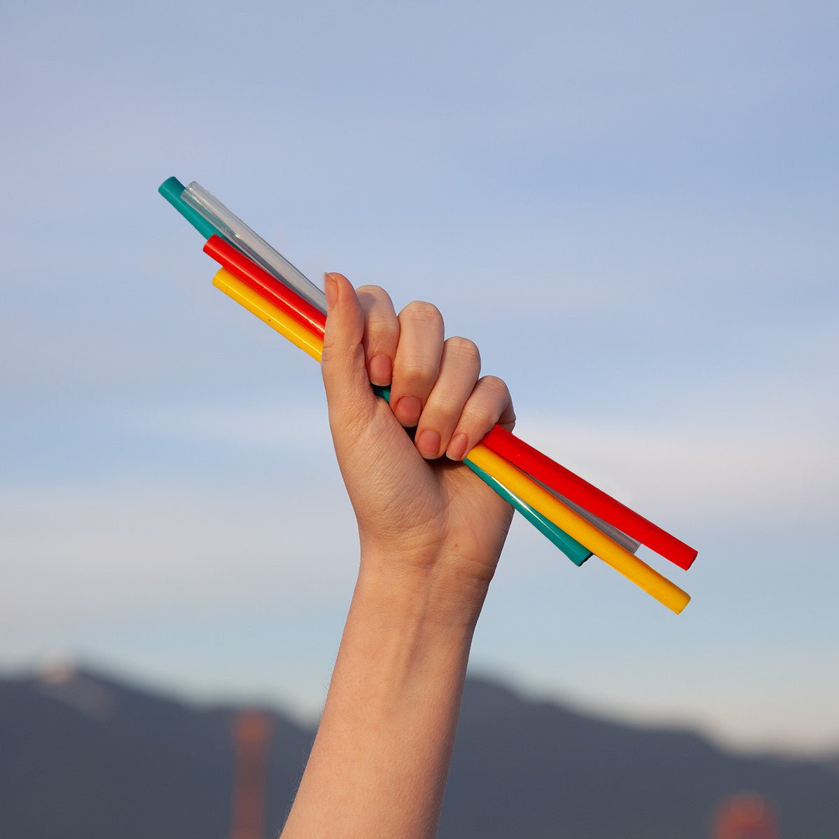 Luumi Silicone Straws 4-Pack