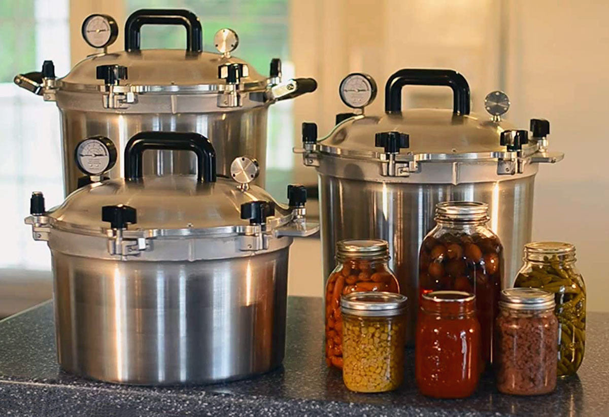 All American 910 Pressure Canner/Cooker 10.5 Quart - Eartheasy