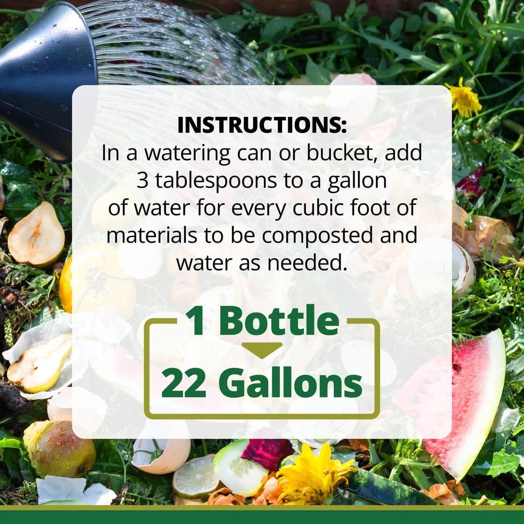 Microbial Compost Activator - Liquid Concentrate 32oz