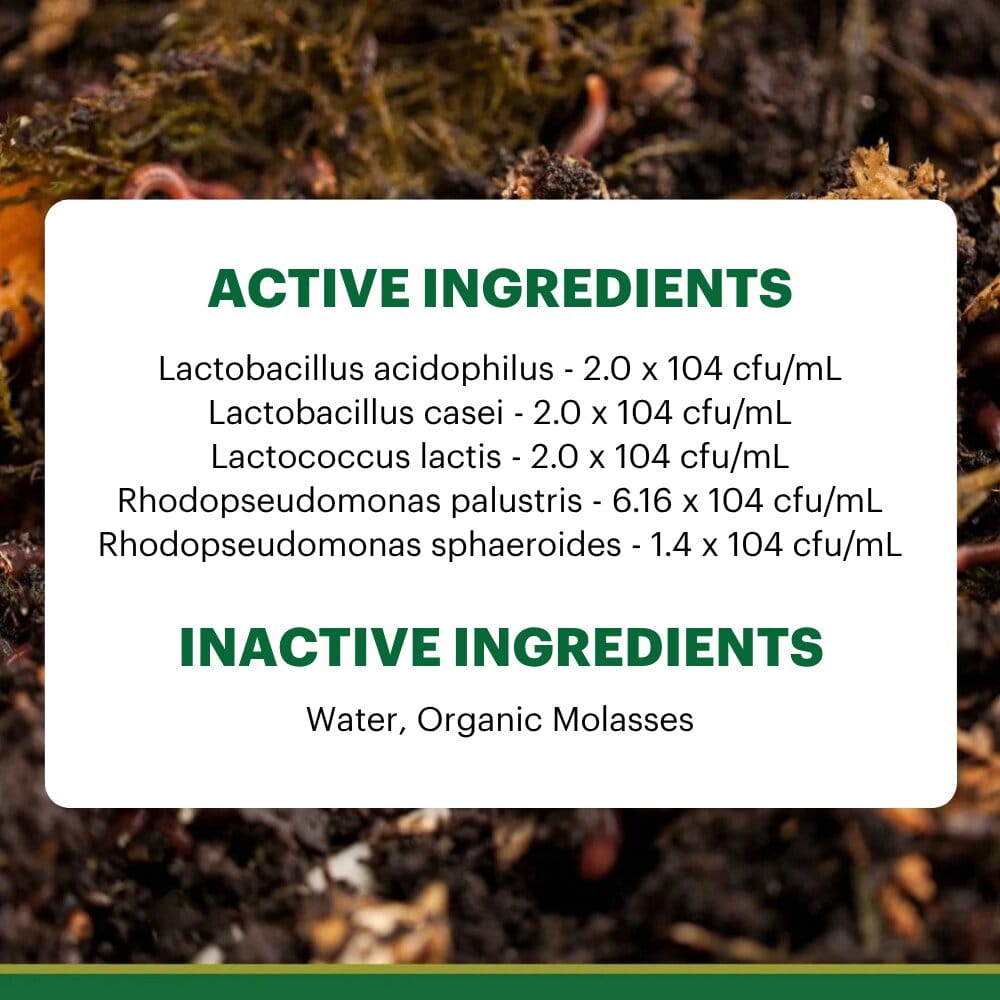 Microbial Compost Activator - Liquid Concentrate 32oz