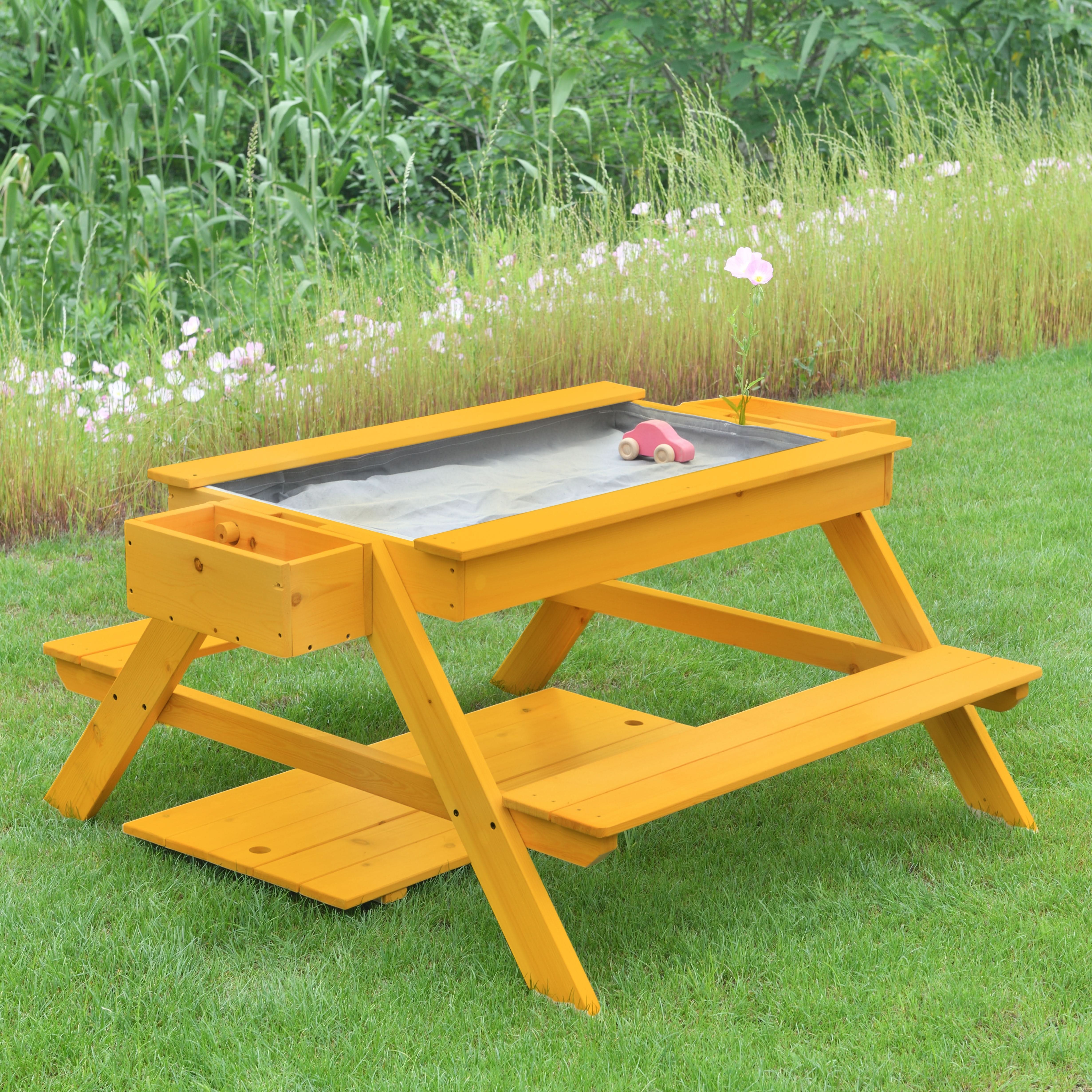 Mojave Picnic Table & Sensory Play Station - 3' Long