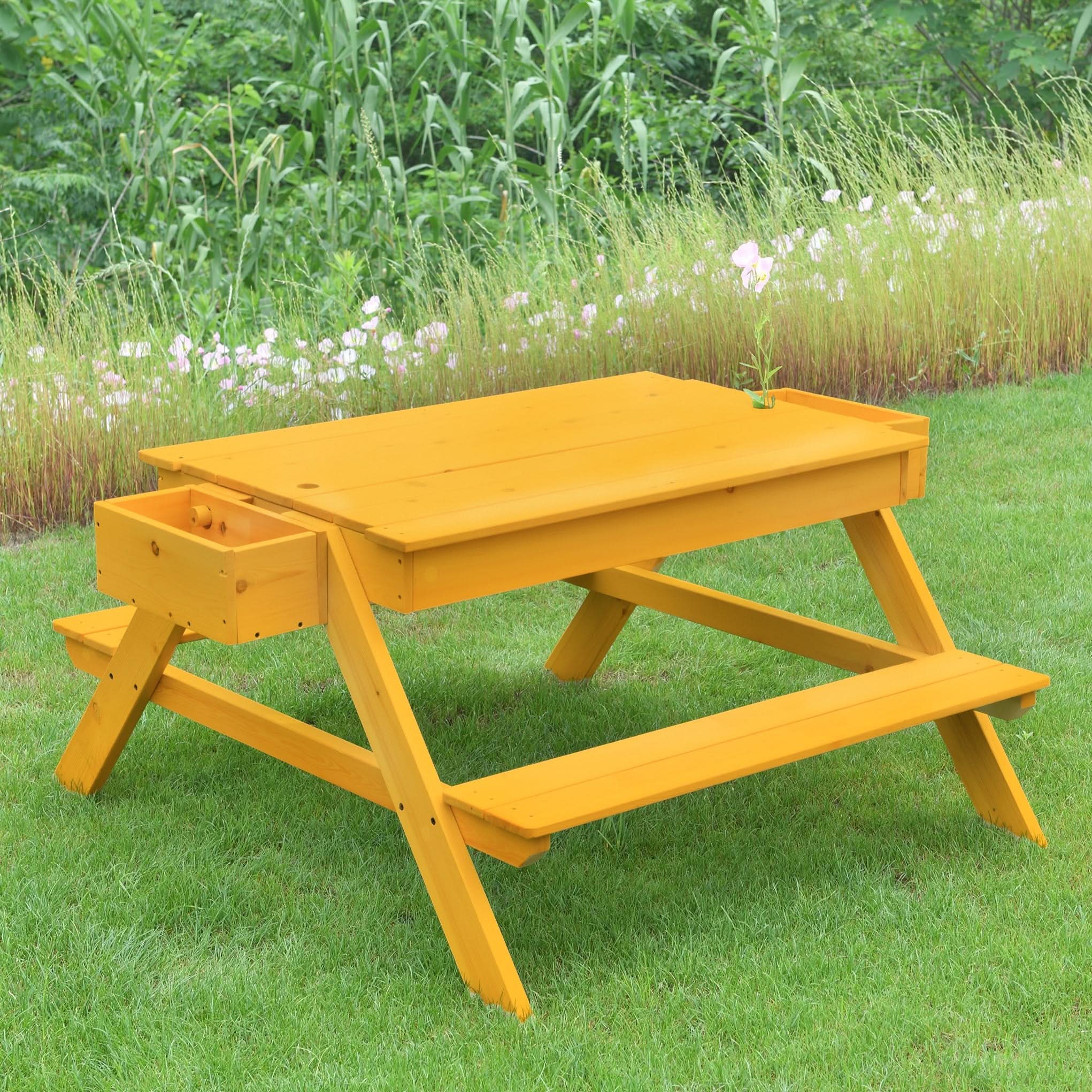 Mojave Picnic Table & Sensory Play Station - 3' Long