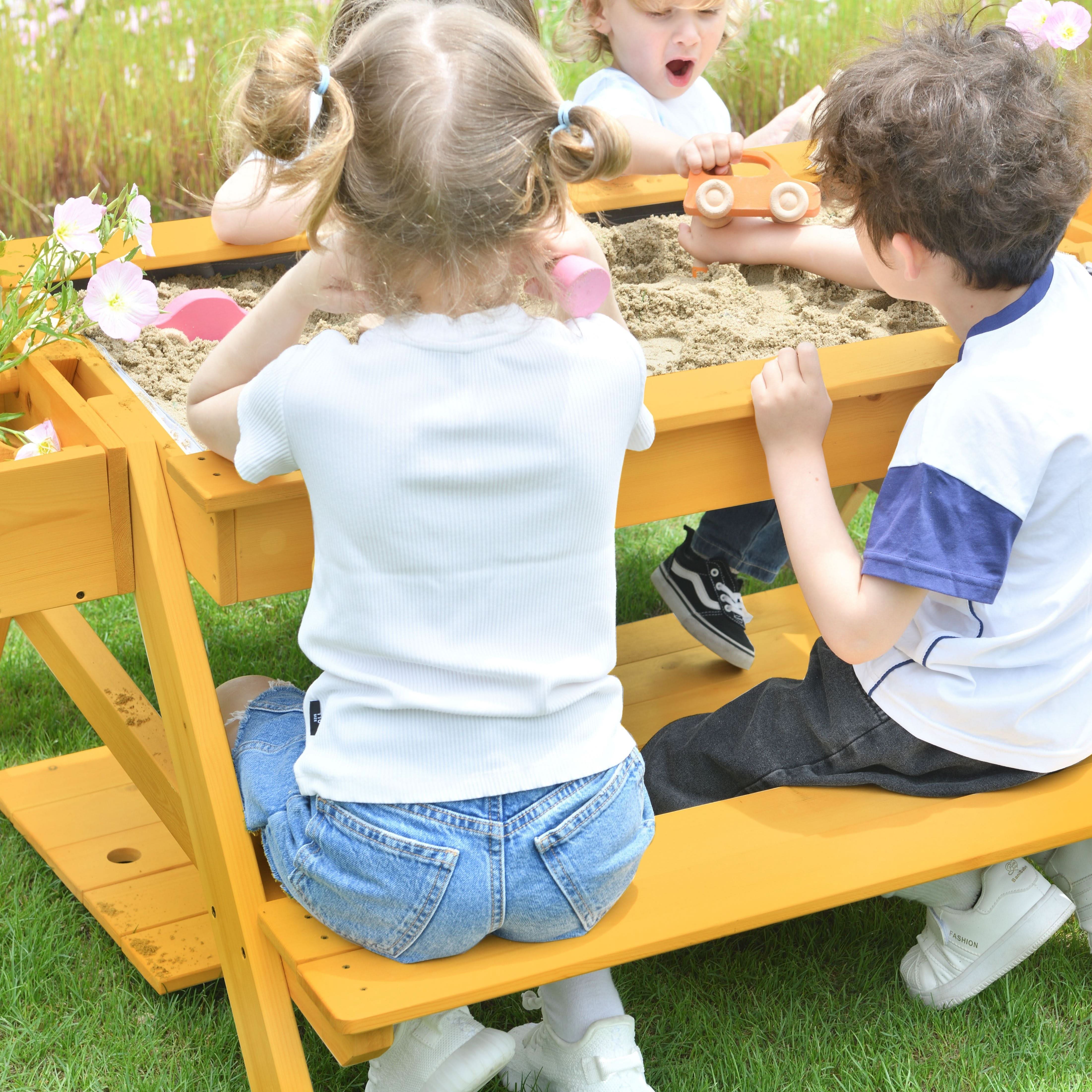 Mojave Picnic Table & Sensory Play Station - 3' Long