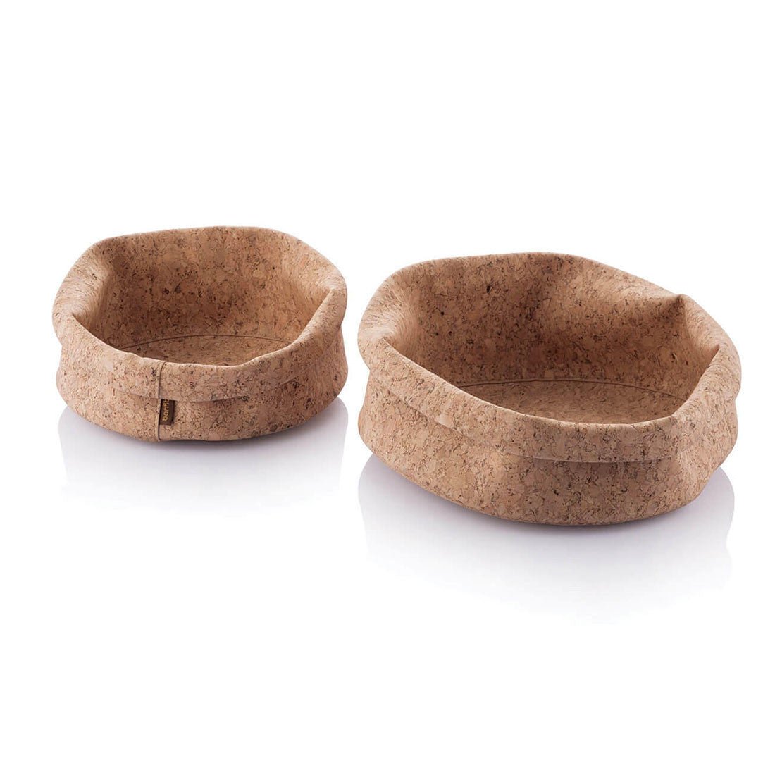 Natural Cork Fabric Bowl Small (8" Diameter) option3