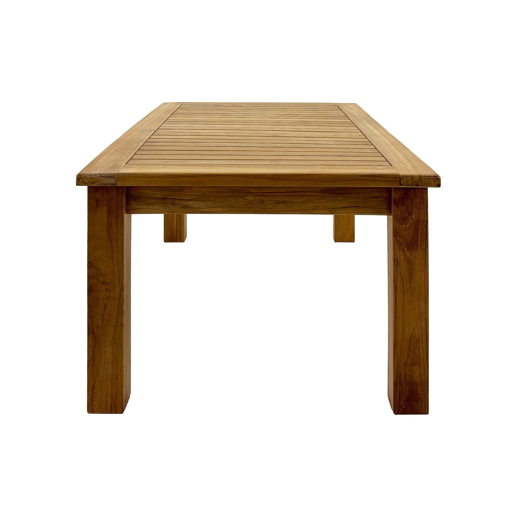 Natural Teak Kauai Outdoor Coffee Table - 4' Long