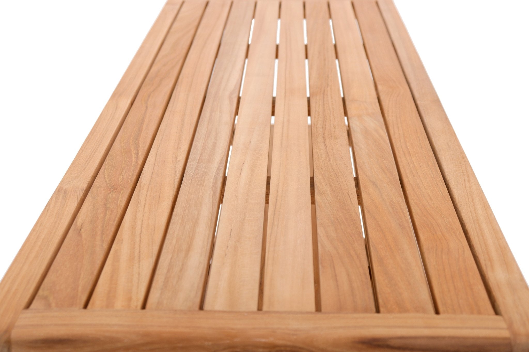 Natural Teak Savannah Sauna Bench With Storage 40"