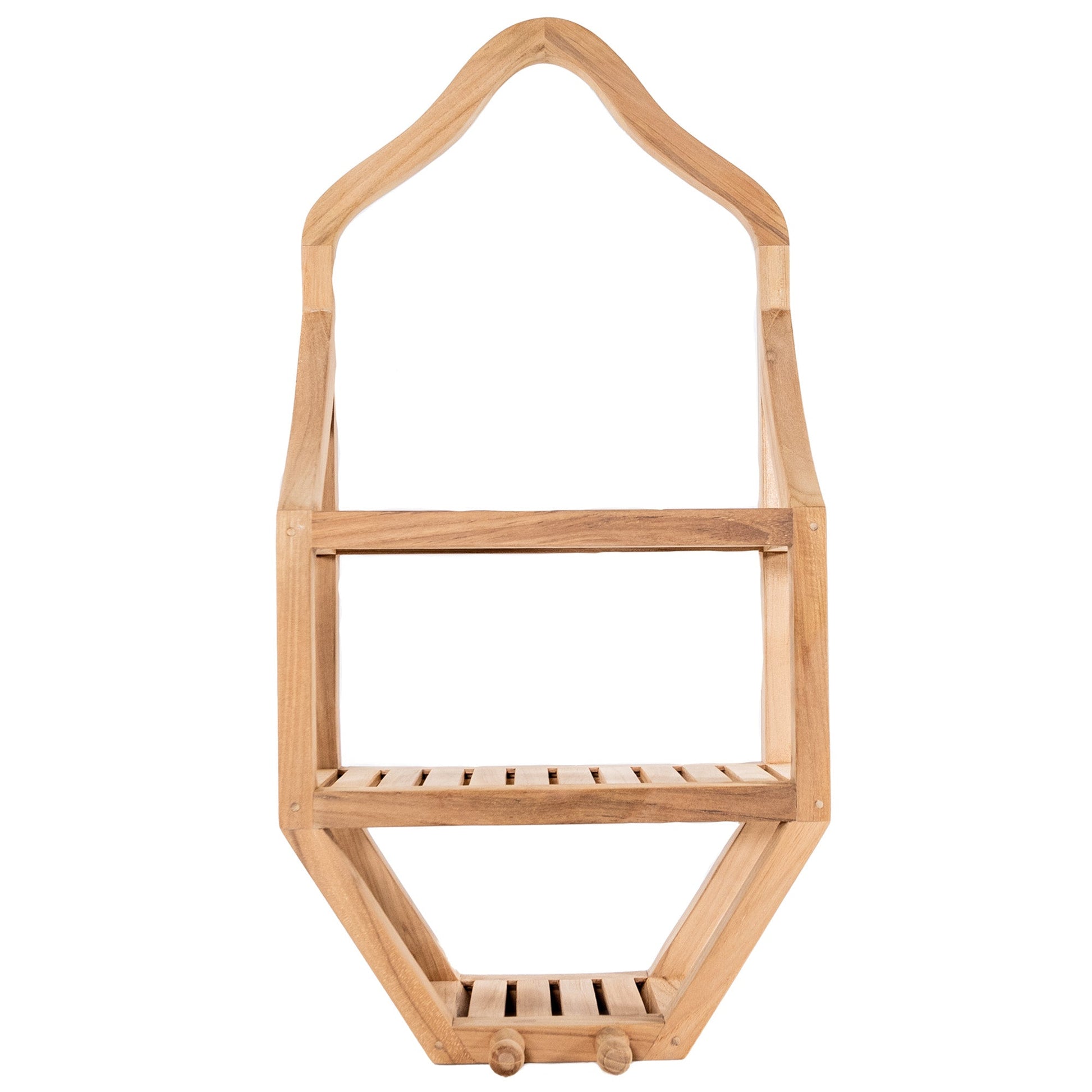 Natural Teak Tulum Shower Caddy