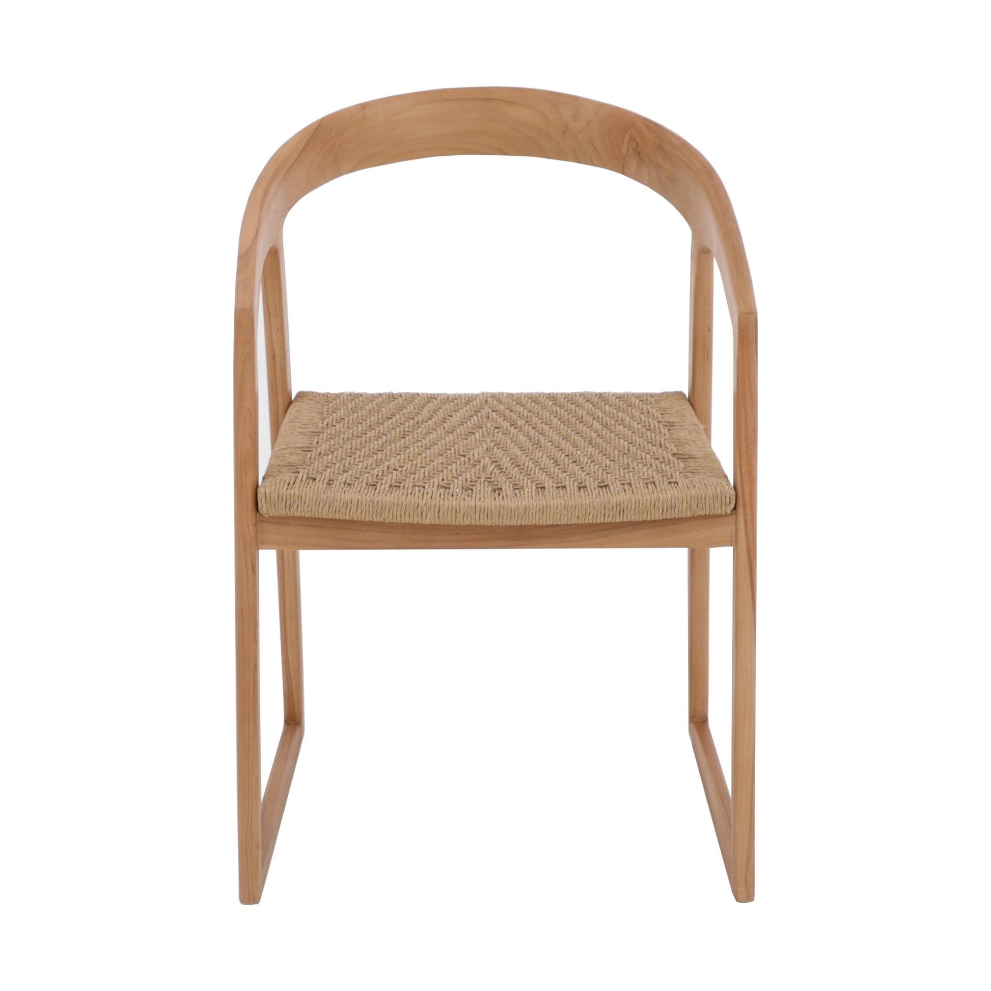 Natural Teak Ubud Outdoor Dining Chair