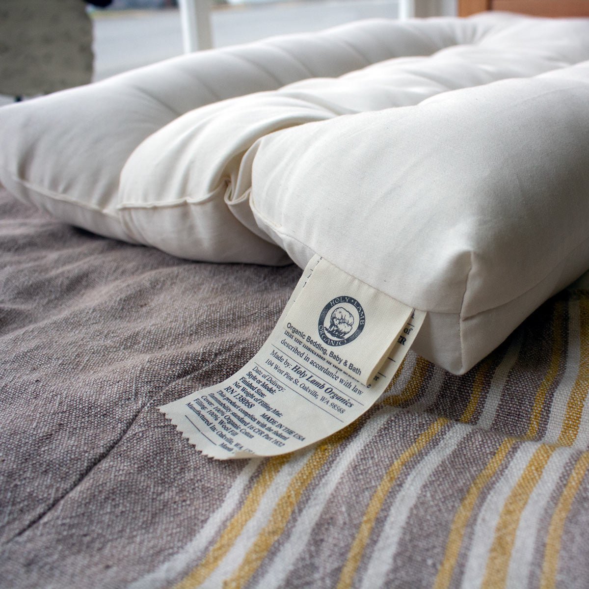 Natural Wool Orthopedic Neck Pillow