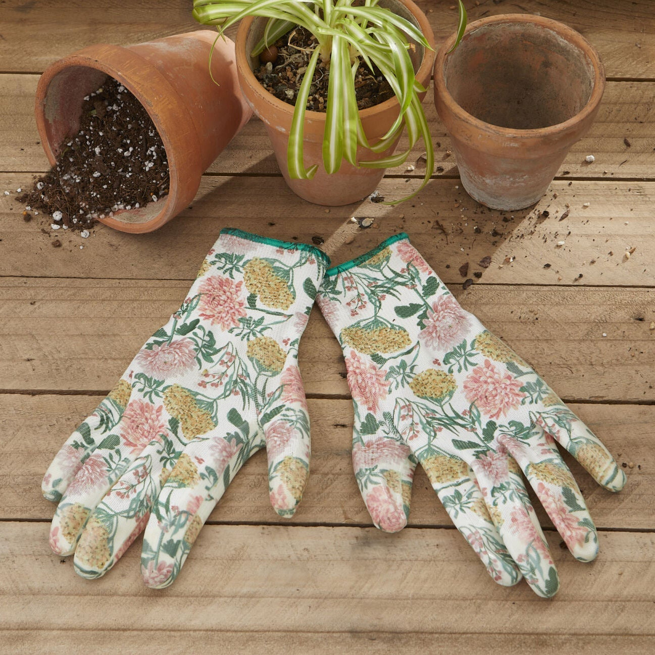 Lightweight Nitrile Gardening & Weeding Gloves