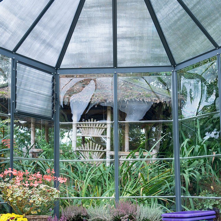 Oasis Hexagonal Greenhouse 8' Wide