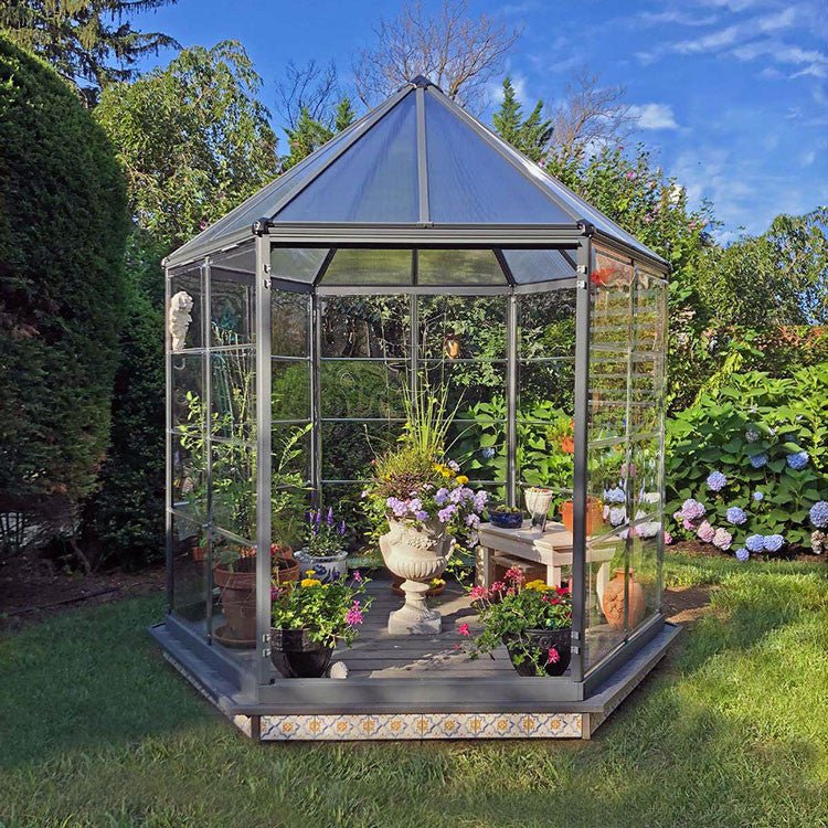 Oasis Hexagonal Greenhouses | Eartheasy.com