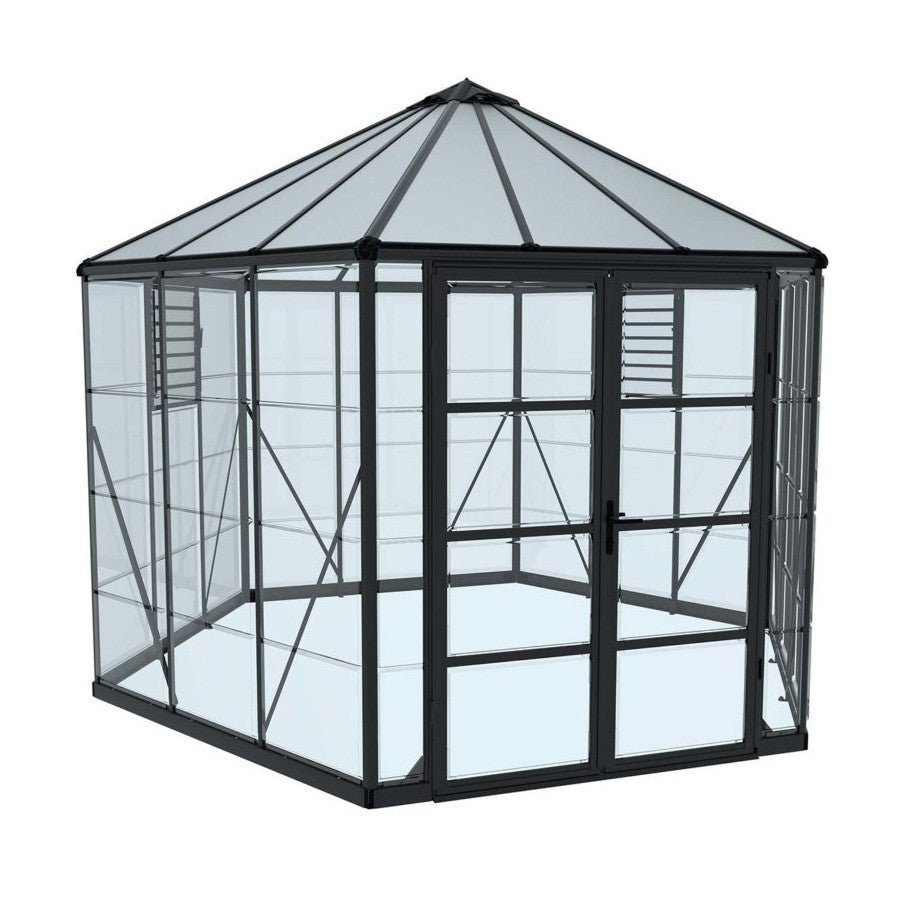 Oasis Hexagonal Greenhouse 8' Wide
