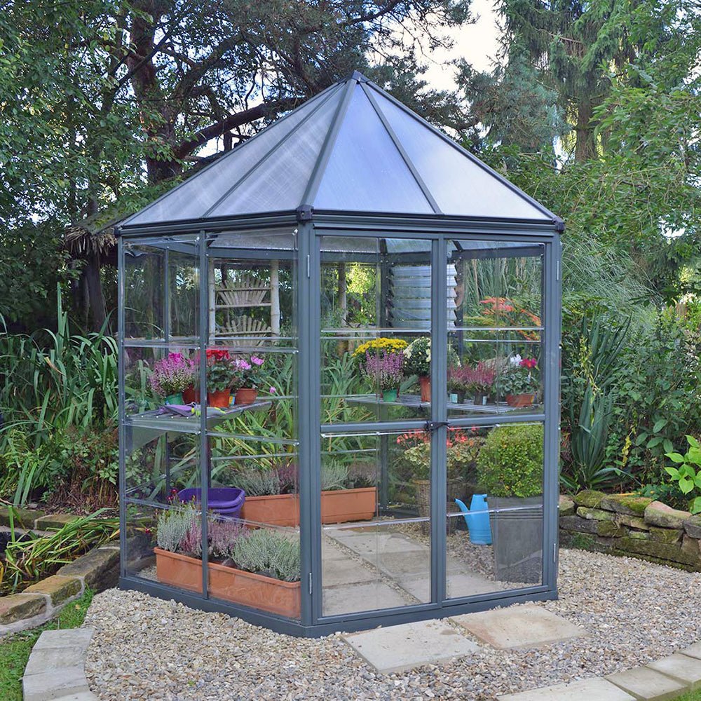Oasis Hexagonal Greenhouse 8' Wide