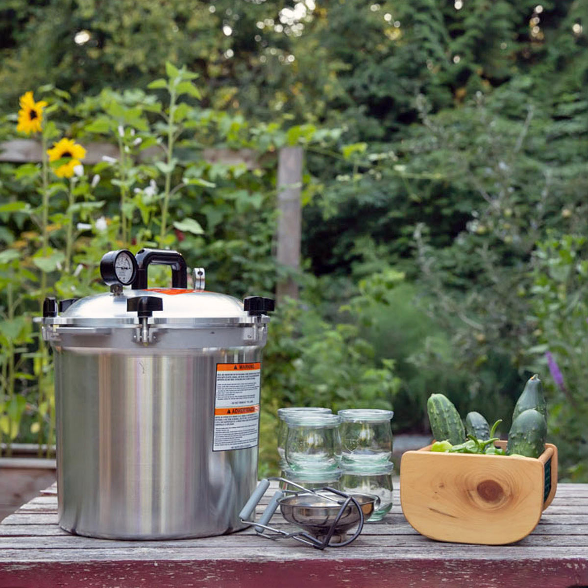 All-American Pressure Canner/Cooker #925 pictured here