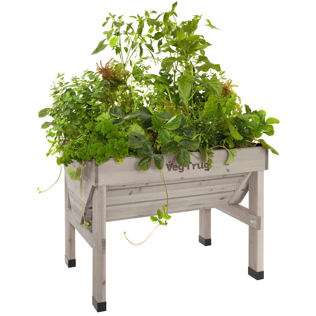 VegTrug Raised Garden Planter - Grey