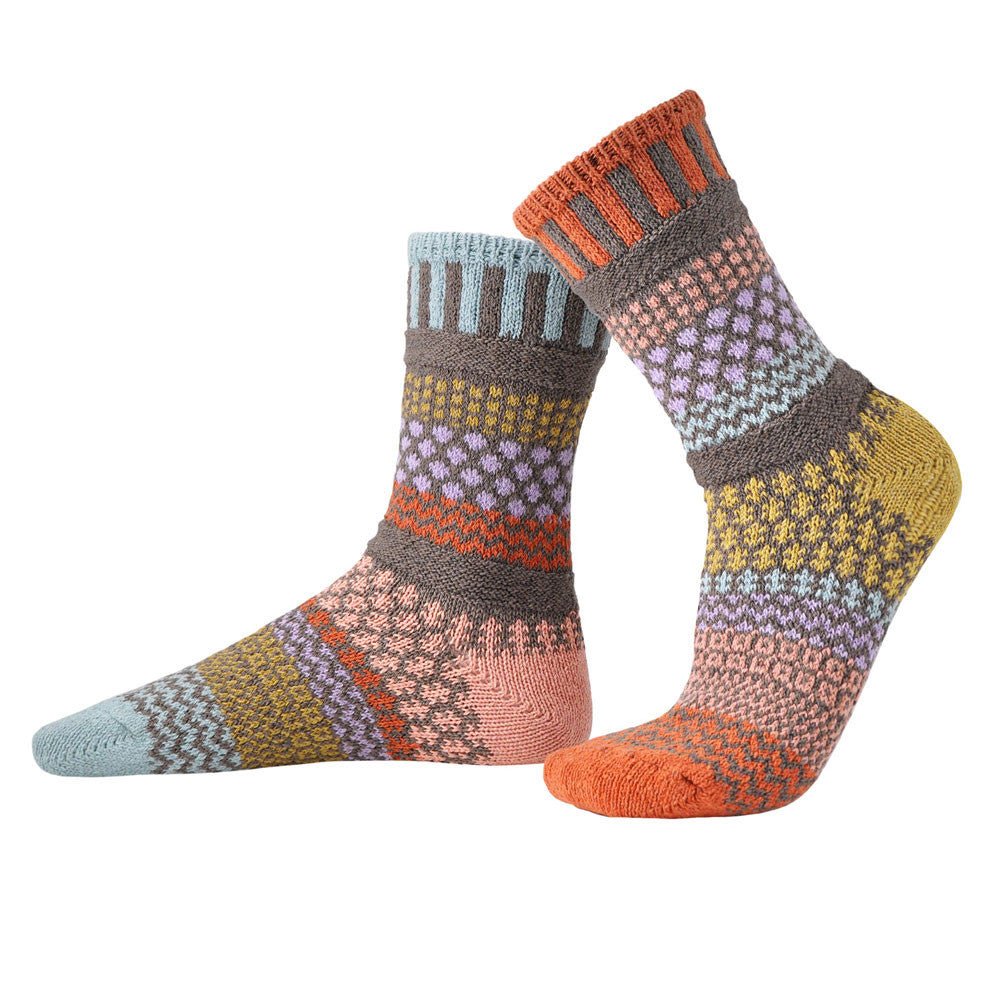 Olive Recycled Cotton Socks Small option3