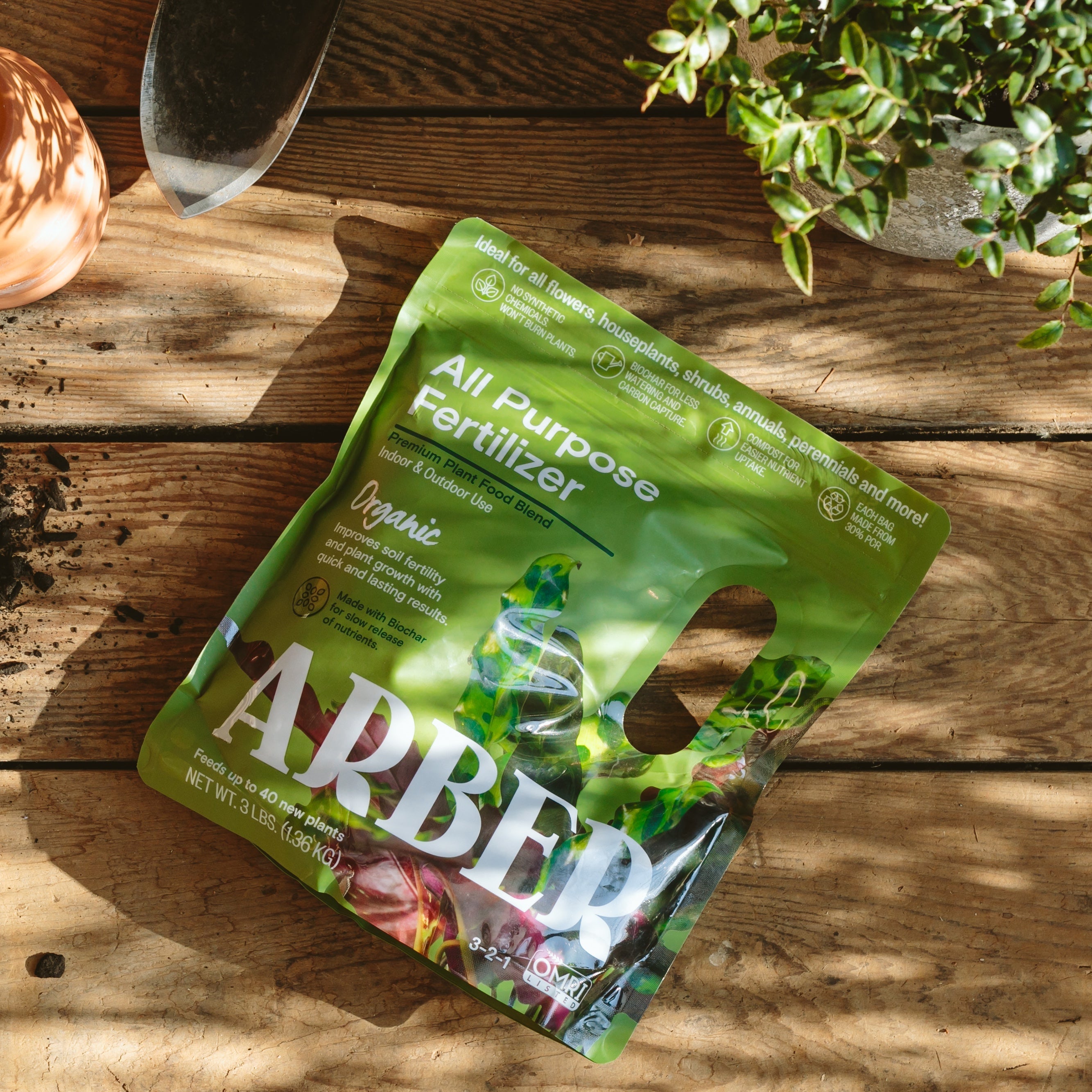 Organic All Purpose Fertilizer - 3 lbs Granulated Fertilizer