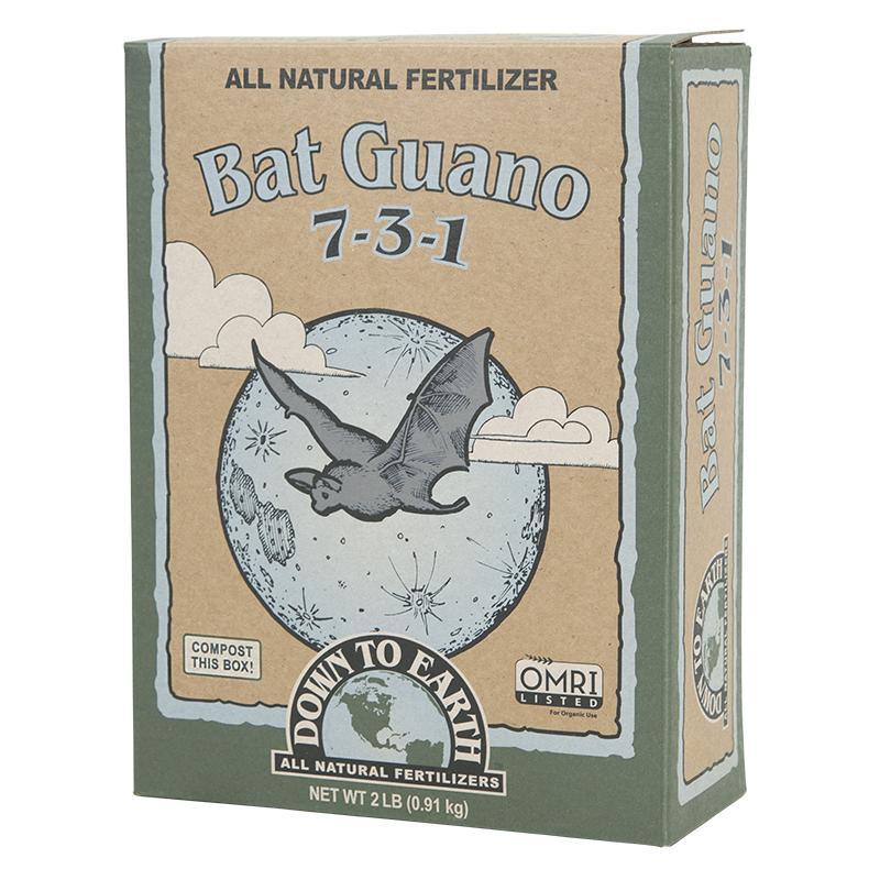 Organic Bat Guano Fertilizer 7-3-1 - 2 lbs