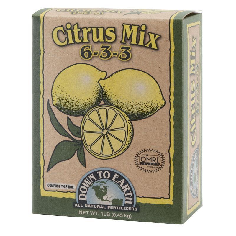 Organic Citrus Mix Fertilizer 6-3-3 - 1 lb