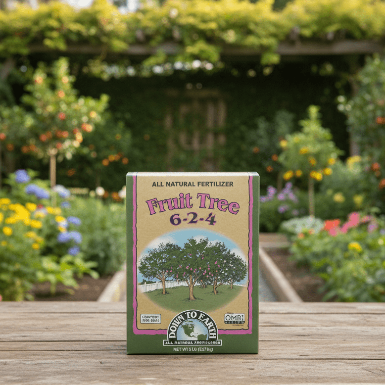 Organic Fruit Tree Fertilizer 6-2-4 - 5 lbs