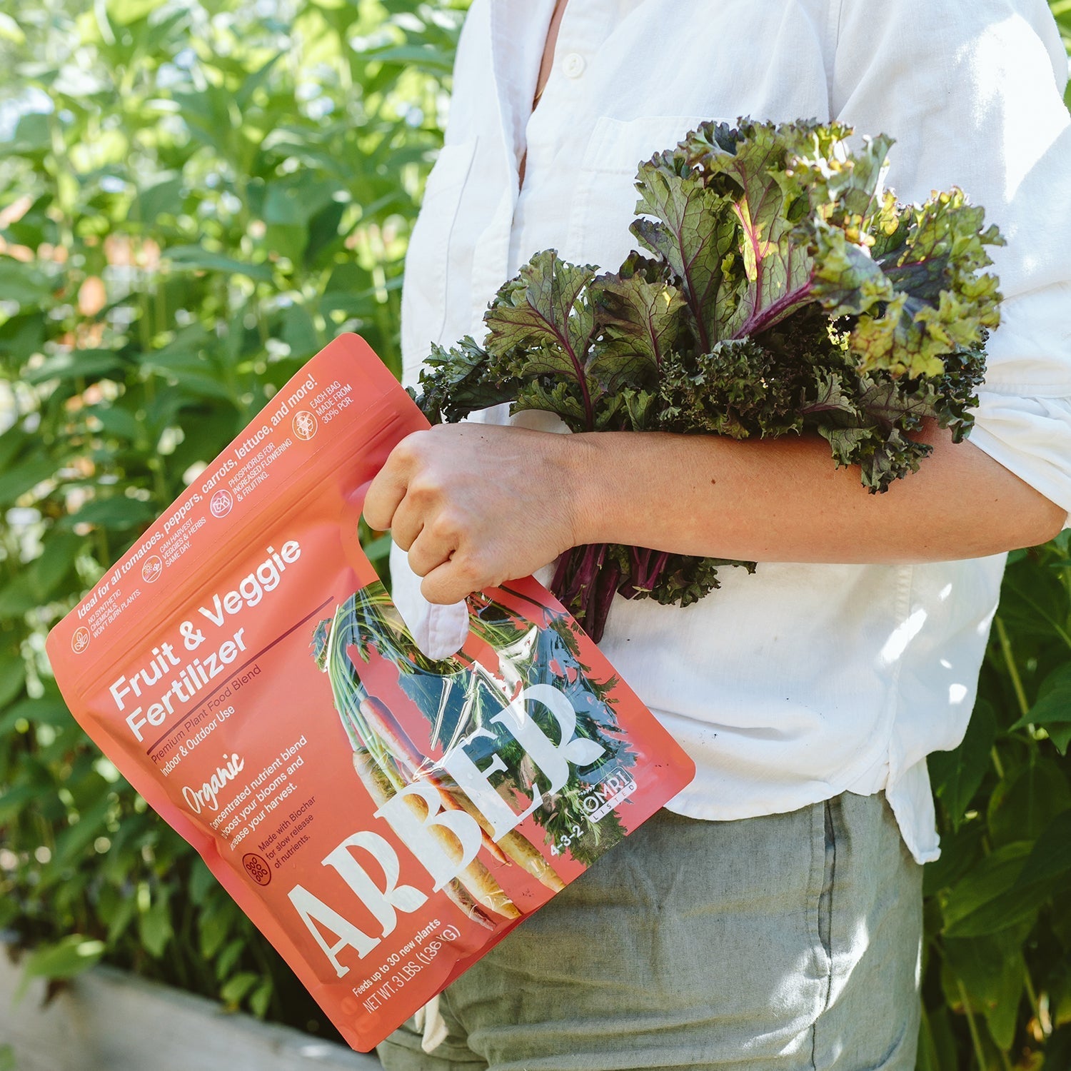 Organic Fruit & Vegetable Plant Food - 3 lbs Granulated Fertilizer